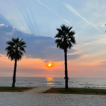Sunset Apartment, Golem, Albania Seaview * גולם