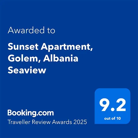 Sunset Apartment, Golem, Albania Seaview Appartamento Golem (Tirana)